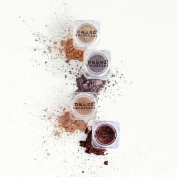 Naked Cosmetics 4 Piece Eyeshadow Pigment‎ Set .5/e - Picture 1 of 1
